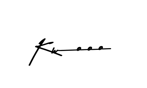 How to make Kwooo signature? Asem Kandis PERSONAL USE is a professional autograph style. Create handwritten signature for Kwooo name. Kwooo signature style 9 images and pictures png