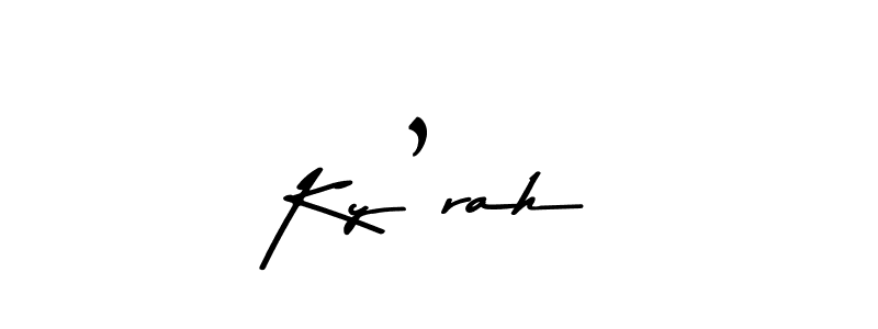 Once you've used our free online signature maker to create your best signature Asem Kandis PERSONAL USE style, it's time to enjoy all of the benefits that Ky’rah name signing documents. Ky’rah signature style 9 images and pictures png