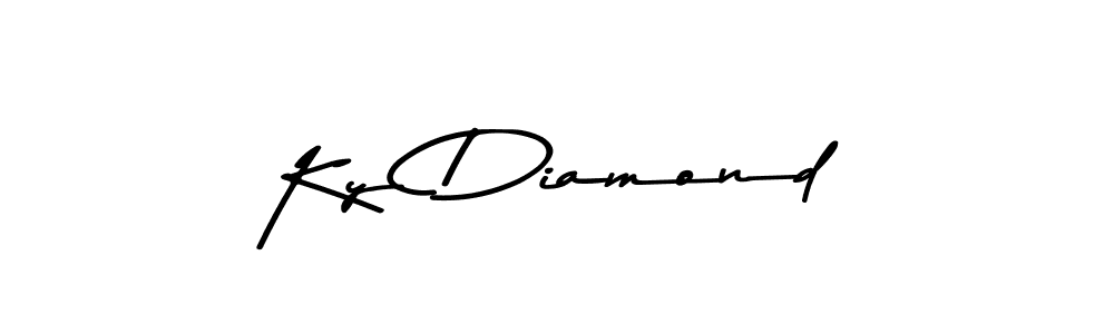 Make a beautiful signature design for name Ky Diamond. Use this online signature maker to create a handwritten signature for free. Ky Diamond signature style 9 images and pictures png