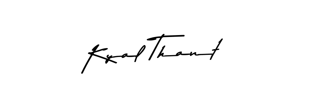 It looks lik you need a new signature style for name Kyal Thant. Design unique handwritten (Asem Kandis PERSONAL USE) signature with our free signature maker in just a few clicks. Kyal Thant signature style 9 images and pictures png