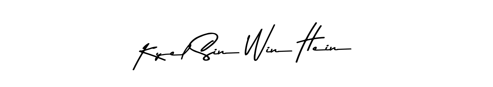 You can use this online signature creator to create a handwritten signature for the name Kyel Sin Win Hein. This is the best online autograph maker. Kyel Sin Win Hein signature style 9 images and pictures png