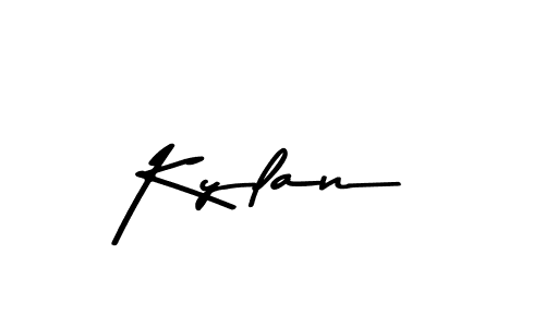 You should practise on your own different ways (Asem Kandis PERSONAL USE) to write your name (Kylan) in signature. don't let someone else do it for you. Kylan signature style 9 images and pictures png