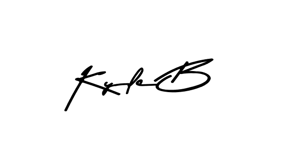 Also we have Kyle B name is the best signature style. Create professional handwritten signature collection using Asem Kandis PERSONAL USE autograph style. Kyle B signature style 9 images and pictures png