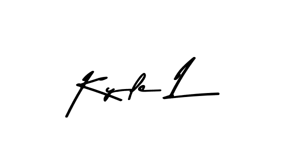 Make a beautiful signature design for name Kyle L. Use this online signature maker to create a handwritten signature for free. Kyle L signature style 9 images and pictures png