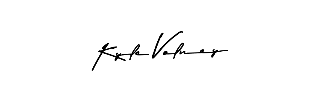 How to make Kyle Volney signature? Asem Kandis PERSONAL USE is a professional autograph style. Create handwritten signature for Kyle Volney name. Kyle Volney signature style 9 images and pictures png