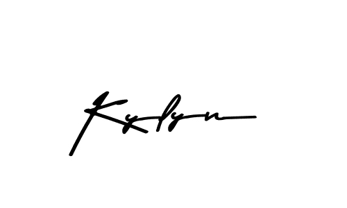 Also we have Kylyn name is the best signature style. Create professional handwritten signature collection using Asem Kandis PERSONAL USE autograph style. Kylyn signature style 9 images and pictures png