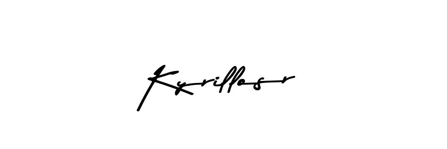 How to Draw Kyrillosr signature style? Asem Kandis PERSONAL USE is a latest design signature styles for name Kyrillosr. Kyrillosr signature style 9 images and pictures png