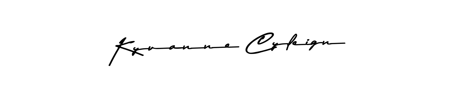 Here are the top 10 professional signature styles for the name Kyuanne Cyleign. These are the best autograph styles you can use for your name. Kyuanne Cyleign signature style 9 images and pictures png