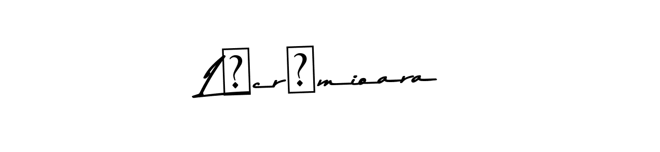 Make a beautiful signature design for name Lăcrămioara. Use this online signature maker to create a handwritten signature for free. Lăcrămioara signature style 9 images and pictures png