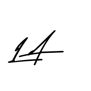 Make a beautiful signature design for name L A. Use this online signature maker to create a handwritten signature for free. L A signature style 9 images and pictures png