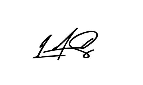 Best and Professional Signature Style for L A S. Asem Kandis PERSONAL USE Best Signature Style Collection. L A S signature style 9 images and pictures png