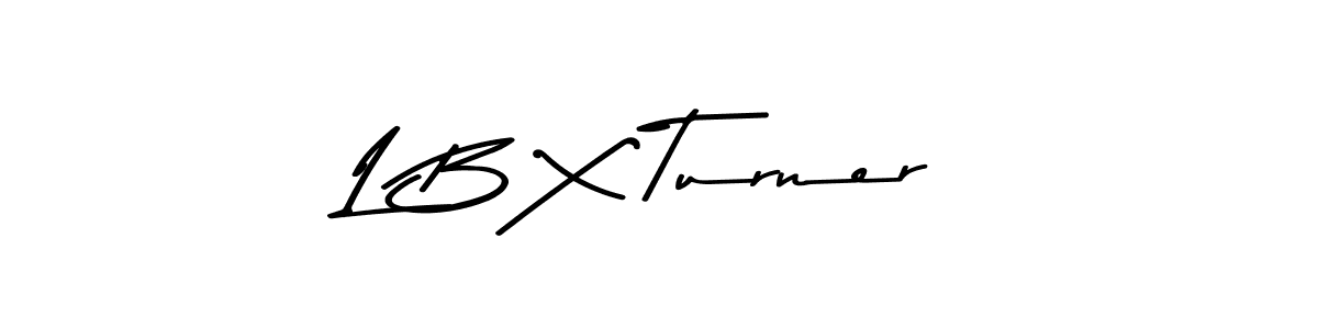 Here are the top 10 professional signature styles for the name L B X Turner. These are the best autograph styles you can use for your name. L B X Turner signature style 9 images and pictures png