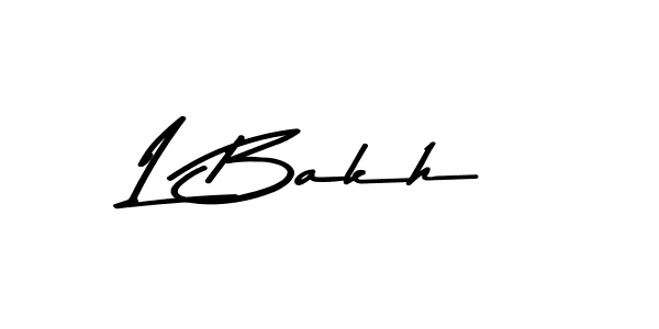 Once you've used our free online signature maker to create your best signature Asem Kandis PERSONAL USE style, it's time to enjoy all of the benefits that L Bakh name signing documents. L Bakh signature style 9 images and pictures png