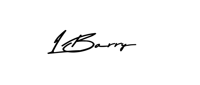 How to Draw L Barry signature style? Asem Kandis PERSONAL USE is a latest design signature styles for name L Barry. L Barry signature style 9 images and pictures png