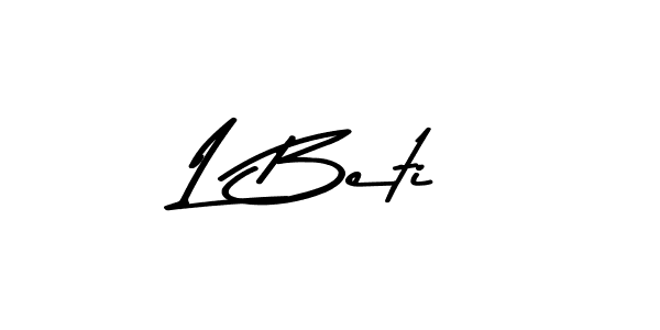 Check out images of Autograph of L Beti name. Actor L Beti Signature Style. Asem Kandis PERSONAL USE is a professional sign style online. L Beti signature style 9 images and pictures png