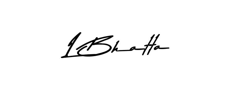Check out images of Autograph of L Bhatta name. Actor L Bhatta Signature Style. Asem Kandis PERSONAL USE is a professional sign style online. L Bhatta signature style 9 images and pictures png