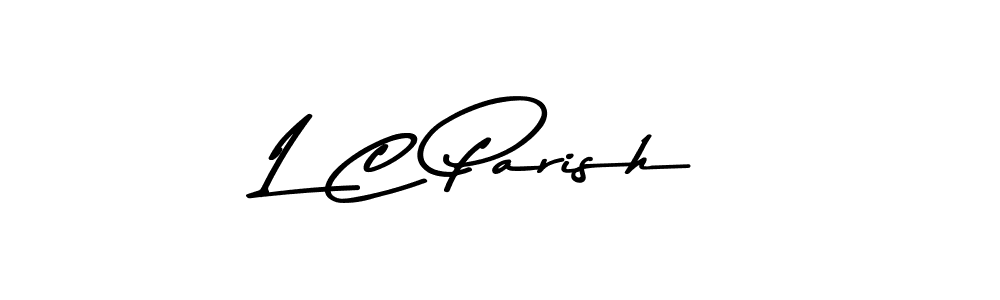 The best way (Asem Kandis PERSONAL USE) to make a short signature is to pick only two or three words in your name. The name L C Parish include a total of six letters. For converting this name. L C Parish signature style 9 images and pictures png