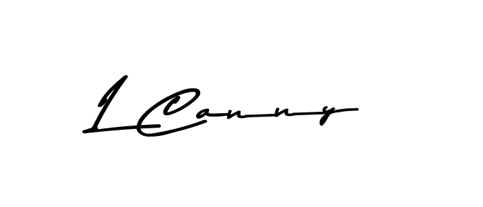 L Canny stylish signature style. Best Handwritten Sign (Asem Kandis PERSONAL USE) for my name. Handwritten Signature Collection Ideas for my name L Canny. L Canny signature style 9 images and pictures png