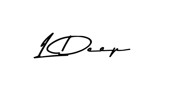 Once you've used our free online signature maker to create your best signature Asem Kandis PERSONAL USE style, it's time to enjoy all of the benefits that L Deep name signing documents. L Deep signature style 9 images and pictures png