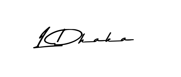 Here are the top 10 professional signature styles for the name L Dhaka. These are the best autograph styles you can use for your name. L Dhaka signature style 9 images and pictures png
