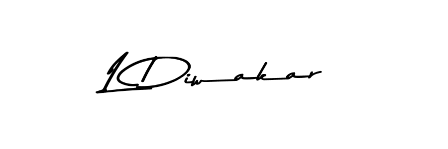 Best and Professional Signature Style for L Diwakar. Asem Kandis PERSONAL USE Best Signature Style Collection. L Diwakar signature style 9 images and pictures png