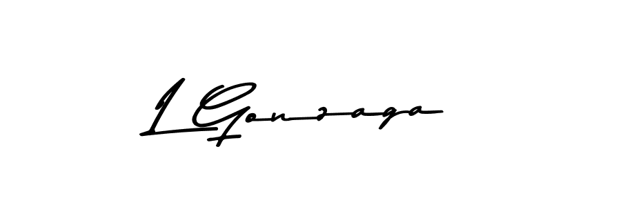 Asem Kandis PERSONAL USE is a professional signature style that is perfect for those who want to add a touch of class to their signature. It is also a great choice for those who want to make their signature more unique. Get L Gonzaga name to fancy signature for free. L Gonzaga signature style 9 images and pictures png
