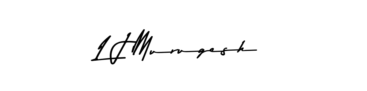 Similarly Asem Kandis PERSONAL USE is the best handwritten signature design. Signature creator online .You can use it as an online autograph creator for name L J Murugesh. L J Murugesh signature style 9 images and pictures png