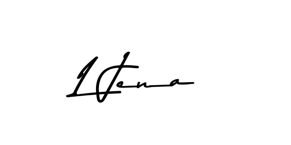 The best way (Asem Kandis PERSONAL USE) to make a short signature is to pick only two or three words in your name. The name L Jena include a total of six letters. For converting this name. L Jena signature style 9 images and pictures png