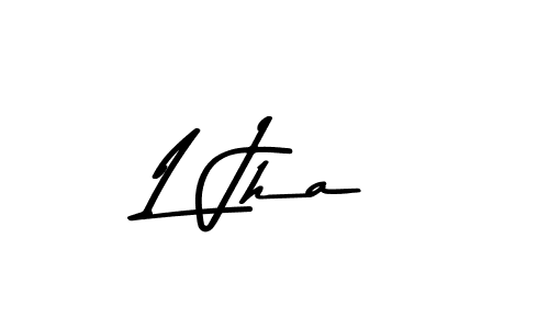Make a beautiful signature design for name L Jha. Use this online signature maker to create a handwritten signature for free. L Jha signature style 9 images and pictures png