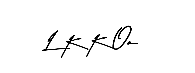 Make a beautiful signature design for name L K K Oo. With this signature (Asem Kandis PERSONAL USE) style, you can create a handwritten signature for free. L K K Oo signature style 9 images and pictures png