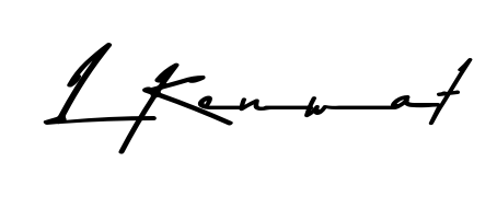 Turn your name L Kenwat into a signature brand with Asem Kandis PERSONAL USE styling. Download in standard PNG or transparent format anytime. L Kenwat signature style 9 images and pictures png