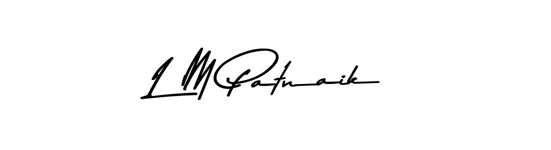 How to make L M Patnaik signature? Asem Kandis PERSONAL USE is a professional autograph style. Create handwritten signature for L M Patnaik name. L M Patnaik signature style 9 images and pictures png