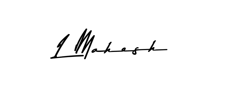 Make a short L Mahesh signature style. Manage your documents anywhere anytime using Asem Kandis PERSONAL USE. Create and add eSignatures, submit forms, share and send files easily. L Mahesh signature style 9 images and pictures png