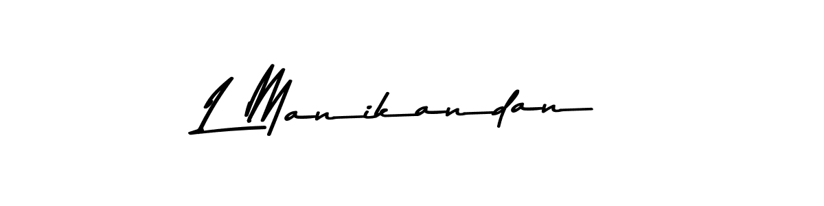 Make a beautiful signature design for name L Manikandan. Use this online signature maker to create a handwritten signature for free. L Manikandan signature style 9 images and pictures png