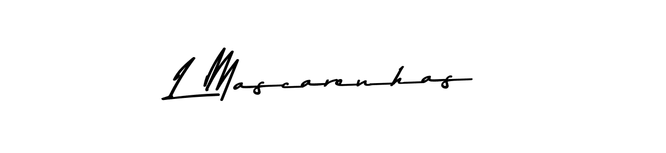 You can use this online signature creator to create a handwritten signature for the name L Mascarenhas. This is the best online autograph maker. L Mascarenhas signature style 9 images and pictures png