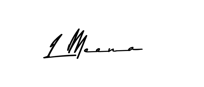 Check out images of Autograph of L Meena name. Actor L Meena Signature Style. Asem Kandis PERSONAL USE is a professional sign style online. L Meena signature style 9 images and pictures png