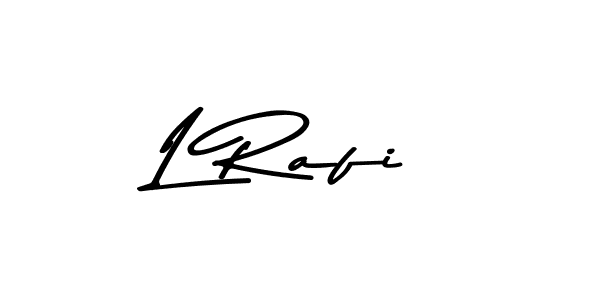 Also You can easily find your signature by using the search form. We will create L Rafi name handwritten signature images for you free of cost using Asem Kandis PERSONAL USE sign style. L Rafi signature style 9 images and pictures png