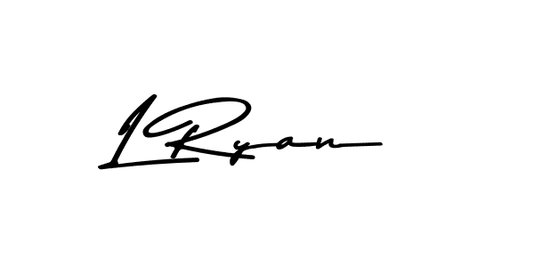 L Ryan stylish signature style. Best Handwritten Sign (Asem Kandis PERSONAL USE) for my name. Handwritten Signature Collection Ideas for my name L Ryan. L Ryan signature style 9 images and pictures png