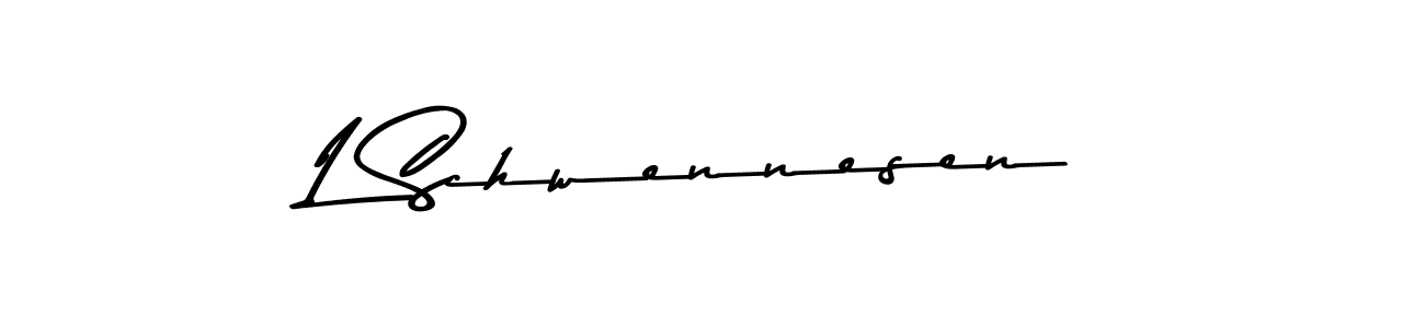 It looks lik you need a new signature style for name L Schwennesen. Design unique handwritten (Asem Kandis PERSONAL USE) signature with our free signature maker in just a few clicks. L Schwennesen signature style 9 images and pictures png