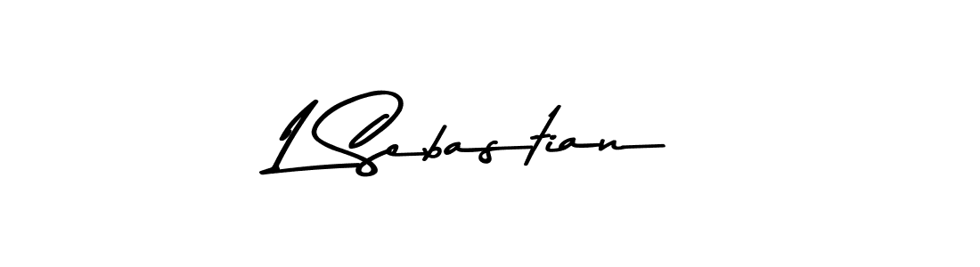 Also You can easily find your signature by using the search form. We will create L Sebastian name handwritten signature images for you free of cost using Asem Kandis PERSONAL USE sign style. L Sebastian signature style 9 images and pictures png