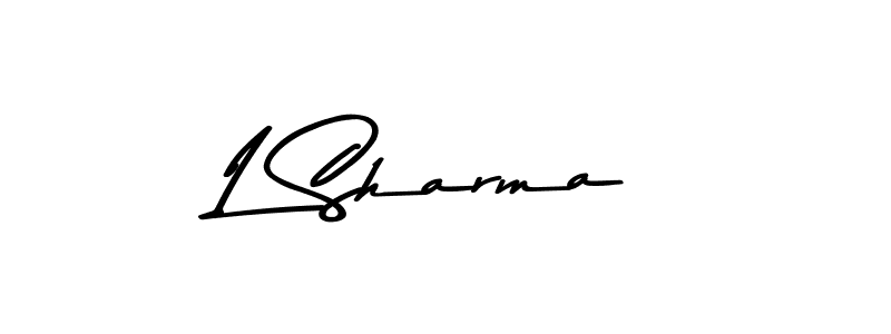 Once you've used our free online signature maker to create your best signature Asem Kandis PERSONAL USE style, it's time to enjoy all of the benefits that L Sharma name signing documents. L Sharma signature style 9 images and pictures png