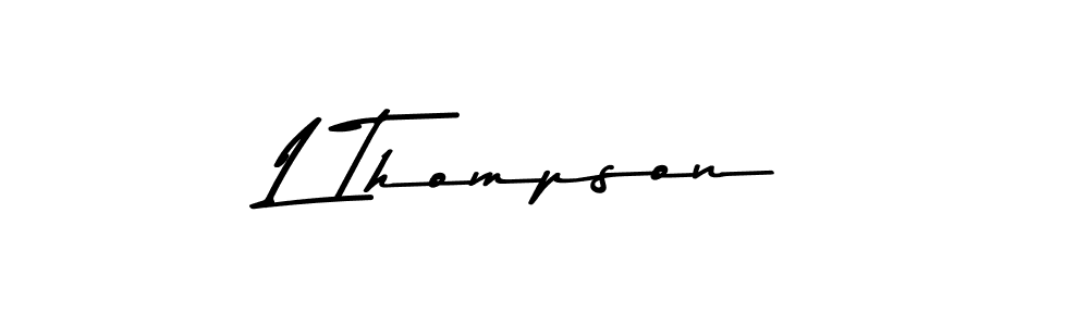 This is the best signature style for the L Thompson name. Also you like these signature font (Asem Kandis PERSONAL USE). Mix name signature. L Thompson signature style 9 images and pictures png