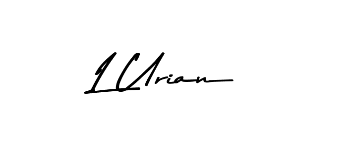 Asem Kandis PERSONAL USE is a professional signature style that is perfect for those who want to add a touch of class to their signature. It is also a great choice for those who want to make their signature more unique. Get L Urian name to fancy signature for free. L Urian signature style 9 images and pictures png