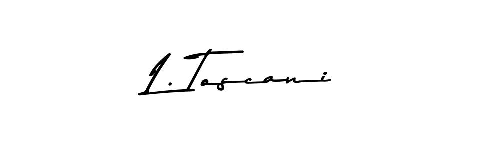 Asem Kandis PERSONAL USE is a professional signature style that is perfect for those who want to add a touch of class to their signature. It is also a great choice for those who want to make their signature more unique. Get L. Toscani name to fancy signature for free. L. Toscani signature style 9 images and pictures png