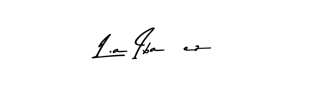 Make a beautiful signature design for name L.a Ibañez. Use this online signature maker to create a handwritten signature for free. L.a Ibañez signature style 9 images and pictures png