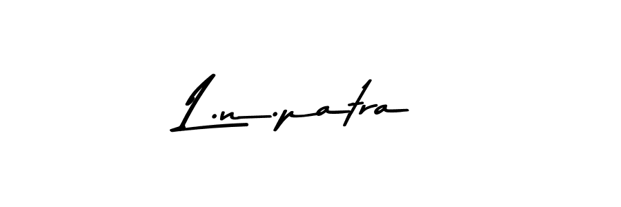 Make a beautiful signature design for name L.n.patra. With this signature (Asem Kandis PERSONAL USE) style, you can create a handwritten signature for free. L.n.patra signature style 9 images and pictures png