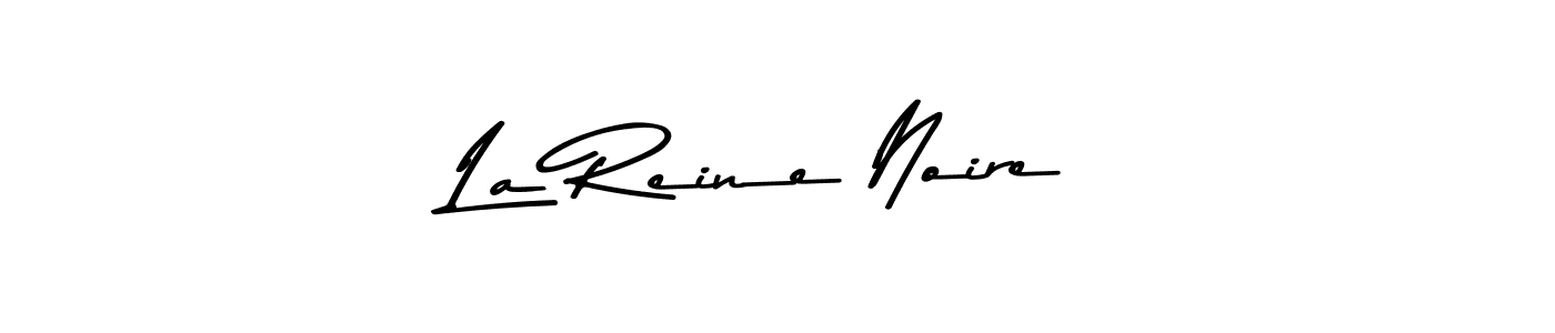 Create a beautiful signature design for name La Reine Noire. With this signature (Asem Kandis PERSONAL USE) fonts, you can make a handwritten signature for free. La Reine Noire signature style 9 images and pictures png