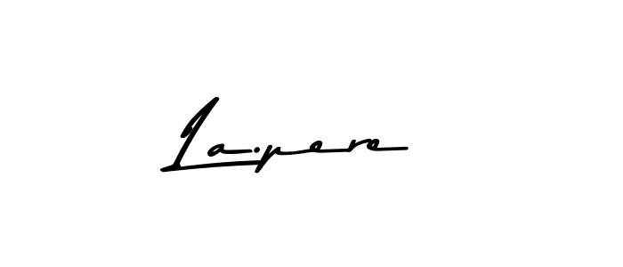 Asem Kandis PERSONAL USE is a professional signature style that is perfect for those who want to add a touch of class to their signature. It is also a great choice for those who want to make their signature more unique. Get La.pere name to fancy signature for free. La.pere signature style 9 images and pictures png