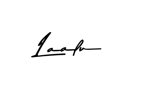 Create a beautiful signature design for name Laalu. With this signature (Asem Kandis PERSONAL USE) fonts, you can make a handwritten signature for free. Laalu signature style 9 images and pictures png