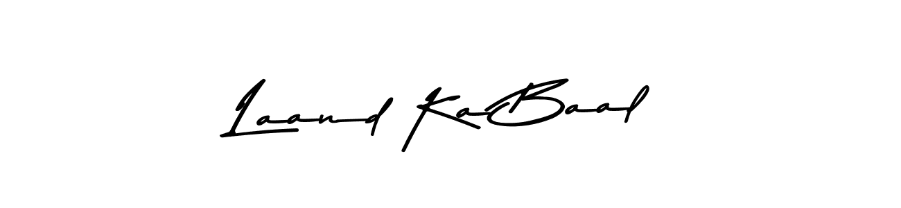 Laand Ka Baal stylish signature style. Best Handwritten Sign (Asem Kandis PERSONAL USE) for my name. Handwritten Signature Collection Ideas for my name Laand Ka Baal. Laand Ka Baal signature style 9 images and pictures png